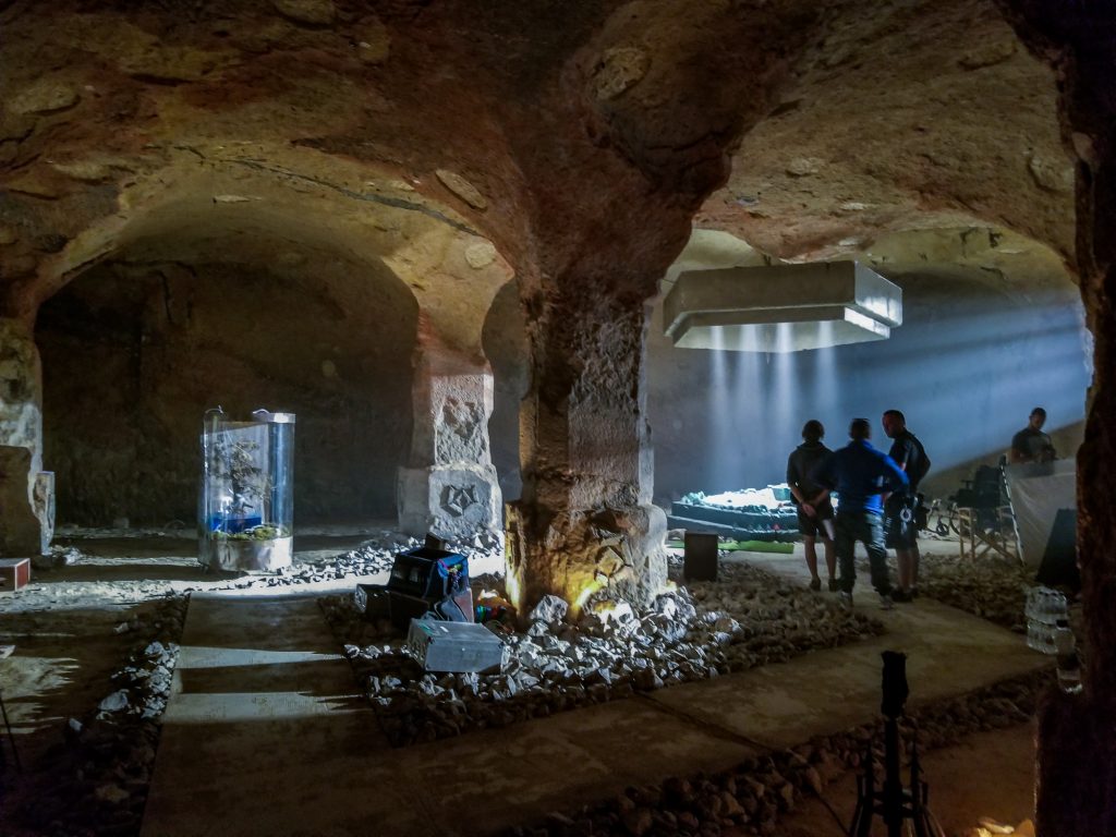 Photographs Underground the Belgrade Fortress