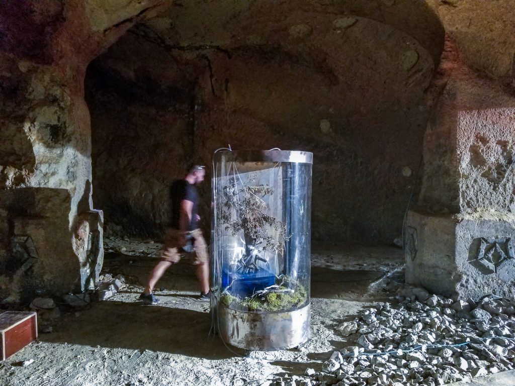 Photographs Underground the Belgrade Fortress