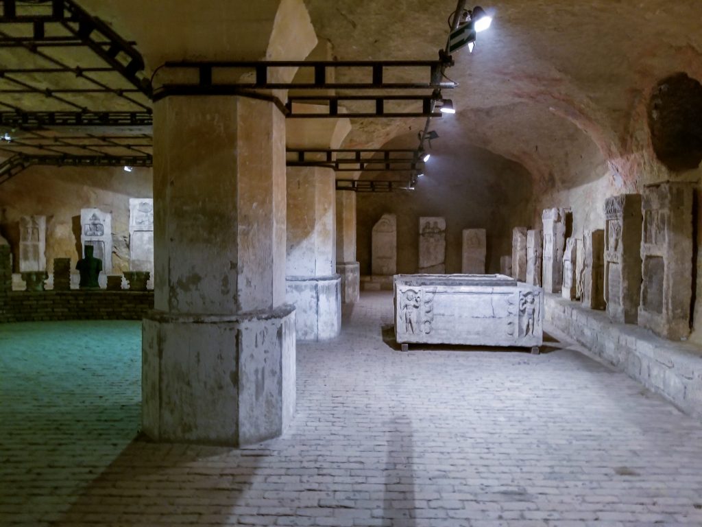 Photographs Underground the Belgrade Fortress